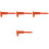 4Pcs 80Mm Plastic Vernier Caliper Button Gauge for Precise Measuring 5