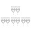800Pcs Universal Stainless Steel Sim Card Removal Eject Pins Silver 8