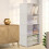 Kleiderschrank mit Bücherregal, 4-stufig 5