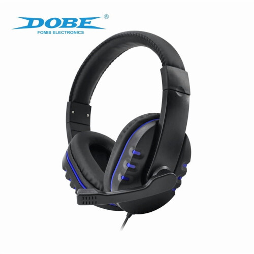 Cuffie da gioco cablate universali con doppio microfono – Compatibili con PS4/Slim/Pro, Xbox One S/X e Switch | Stereo circumaurale, microfono con 2
