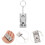 Silver Stainless Steel Dog Training Whistle Practical Bark Control 10