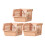 Stackable Storage Baskets with Wheels and Drainage 3-Piece 5