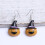 2Pair Multi Color Halloween Earrings Pumpkin Smile Face Ear Studs 8