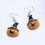 2Pair Multi Color Halloween Earrings Pumpkin Smile Face Ear Studs 9