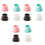 12Pcs Assorted Color Sealing Ring Flexible Plug Leak Odor Prevention 3