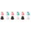 12Pcs Assorted Color Sealing Ring Flexible Plug Leak Odor Prevention 4
