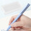 Large Capacity Clear Pencil Box (3.9x8.3x1.5"), Snap-Tight Lid, Stackable & Durable – Compatible with School/Office Use 4