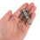 Multipurpose Silver Whistle Pendant for Survival and Referee 3