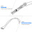 Multipurpose Silver Whistle Pendant for Survival and Referee 7
