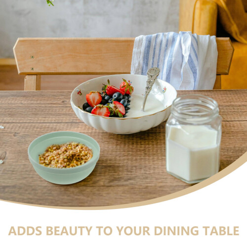 Small Rice Bowls 6Pcs Cereal Bowl Plastic Multipurpose Kitchen Ware For Home Dining 2