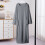Ζεστή Γυναικεία Ρόμπα με Τσέπες - Cozy Plush Loungewear για Γυναίκες, Απαλές, Χνουδωτές 2