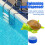 Dispensador de pastilhas de cloro flutuantes Premium-Chlorine Turtle para piscina, 7,6 cm (3 polegadas), Z2W0 2
