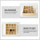 Hamster Accessory Khaki Square Wooden Indoor Play 1Pack 5
