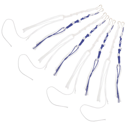 16Pièces Kit Tzitzit Clip-on Tallit Bleu Corde De Prière 2