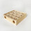 Hamster Accessory Khaki Square Wooden Indoor Play 1Pack 6