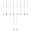 10Pcs Clear Glass Liquid Hydrometers Multi-Color Maple Syrup Gauges 6