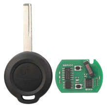 Car Key Remote ID46 PCF7941 433MHz 2 Button for Colt 2002-2012 Cabriolet 2006-2008 Accessories