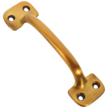 Poignées de porte et de tiroir modernes pour armoires de cuisine, quincaillerie de style arc en alliage de zinc