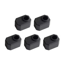 5 Stück Schwarze Silikonhülle mit Hoher Temperaturbeständigkeit, 3D-Druckerteile für Prusa MK4