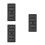 3Pcs Black Compact Cigar Humidifier Box with Flavor Preservation 4