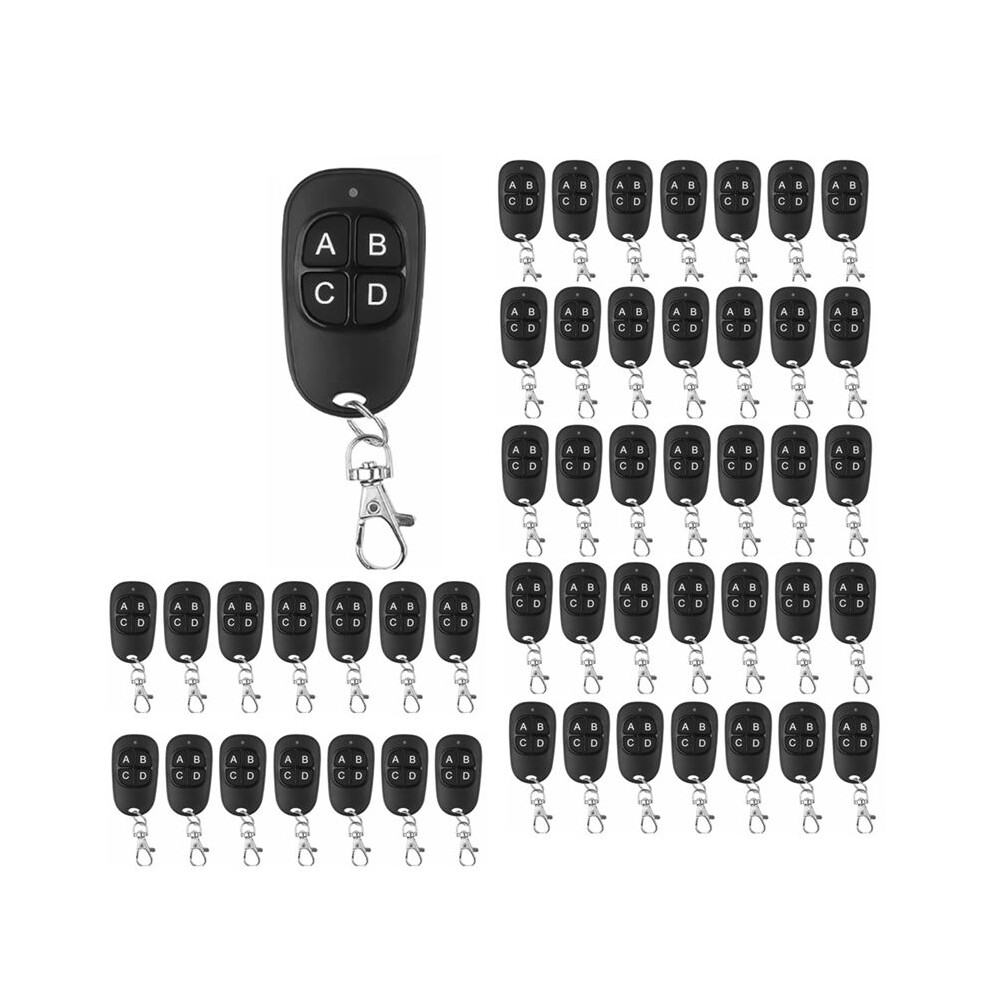 50Pcs 433Mhz Copy Remote Control Electric Garage Door Opener Remote Control Duplicator Clone Cloning Code Controller 4712443562651