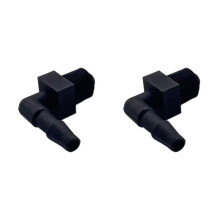2 Pièces 0321886 pour Coude OMC Telltale 321886 Johnson Evinrude BRP Coude de Tuyau D'Admission D'Urine Remplacer 321886 Sierra S18-3290