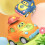 Conjunto com 3 carrinhos de bebê de apertar e usar – Formatos fofos 4