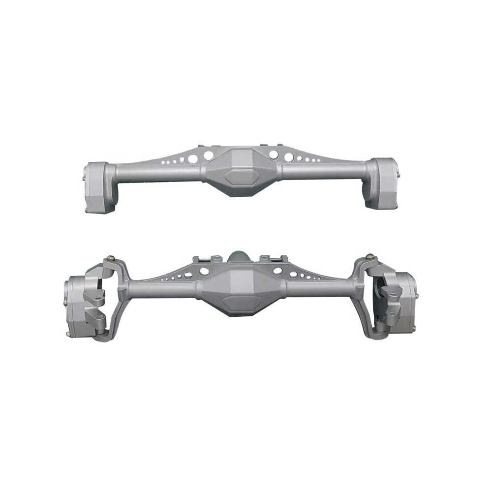Tauoh 1/10 Rc Crawler All Aluminium Alloy Axle Front And Rear Housing Kit For Axial Capra 1.9 Utb Rc Car Upgrade Part