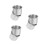 6Pièces Porte-Gobelets Acier Inox Pour Usage Bateau 4
