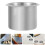 6Pièces Porte-Gobelets Acier Inox Pour Usage Bateau 11