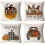 Housses de coussin d'automne 40 x 40 cm (lot de 4) 1
