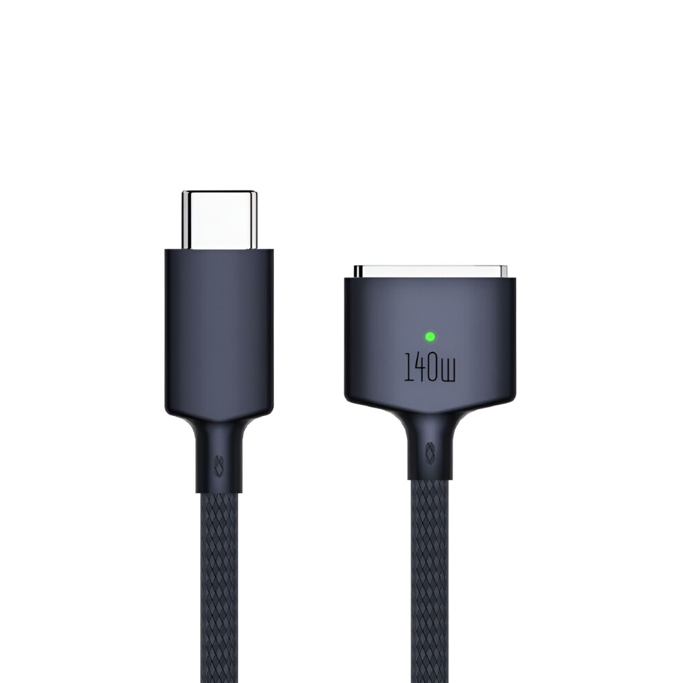 2M Usb Type C To Magsafe 3 Magnetic Charger Cord Laptop Charging Cable Converter Pd 140W For Macbook Air/Pro Blue 9162407091096