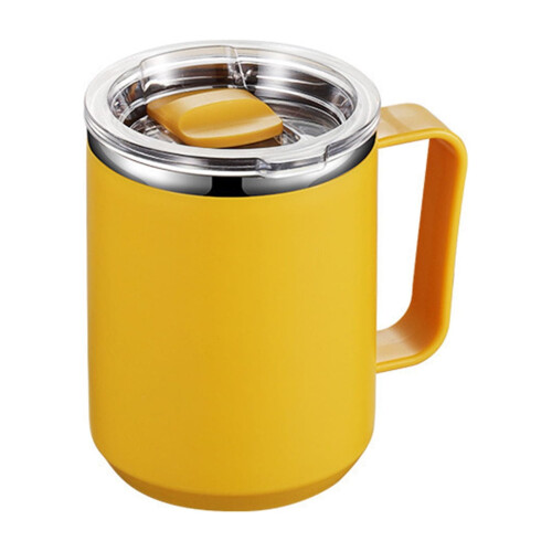 Κύπελλο νερού 15oz, φορητό διπλό στρώμα κενού με μόνωση, θερμομονωτικό μπουκάλι
