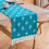 Τραπεζομάντιλο από λινάτσα boho με φούντες, διακόσμηση τραπεζαρίας κουζίνας 1