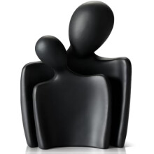 Statues décoratives pour la maison - 20 cm, statues de couple en résine, style moderne, pour salon, bureau, bibliothèque ou chambre.
