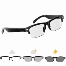 Wireless Smart Glasses 6.0 with Auto-Dimming Lens