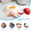 ACDANC mini muffinsformar non-stick 100 st röda 5