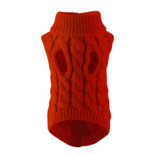 1 Maglioncino per cani, vestiti per cani in poliestere, abbigliamento per cuccioli di piccola taglia, femmina, rosso, XL