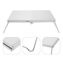 FRCOLOR Mini Campingbord Bærbart Foldbart Campingbord Lille Teltbord til Vandreture Backpacking Stativ Sammenklappeligt Udendørsbord