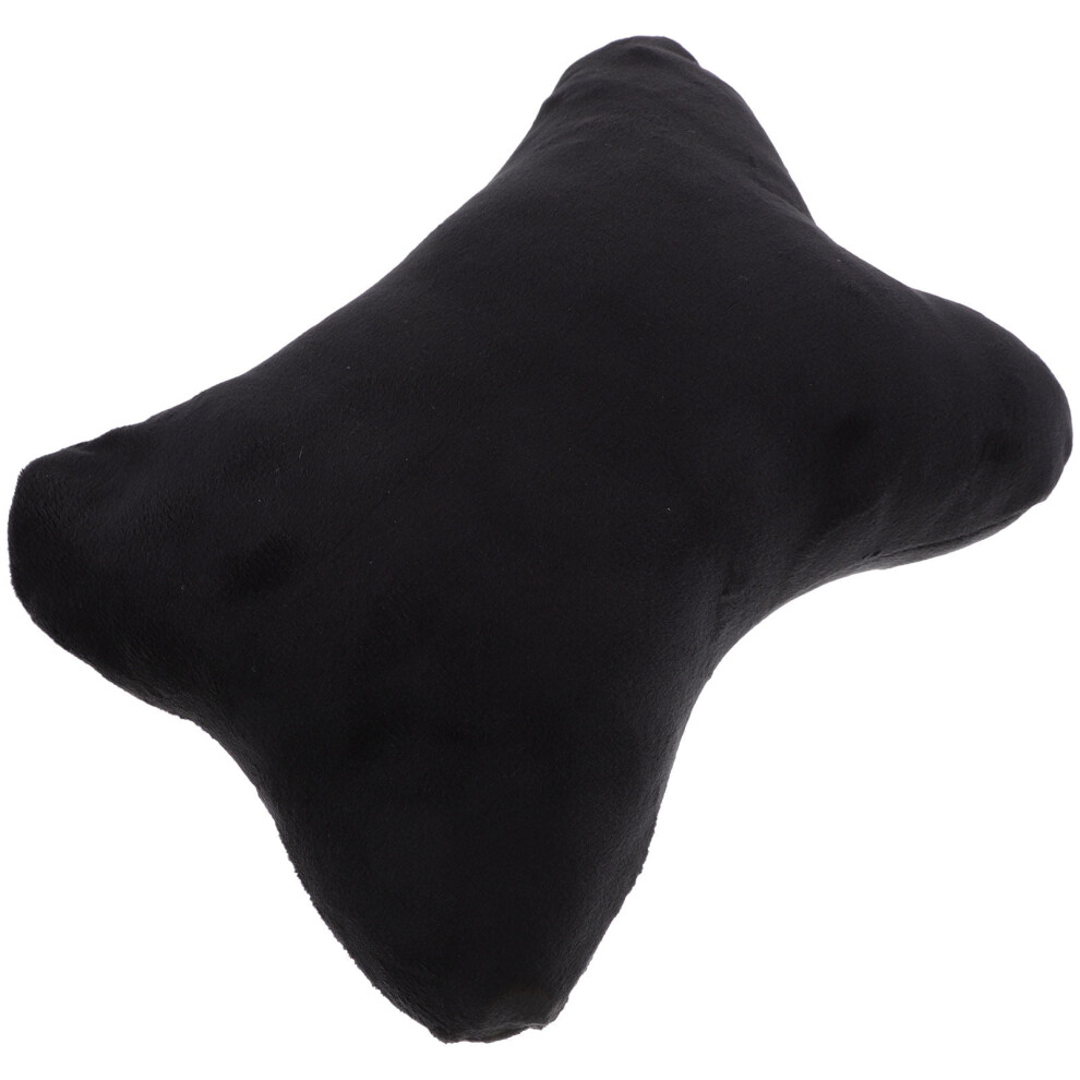 Driving Neck Pillow 1Pack Cotton Oval For Car Seat Comfort Black 9448196283165