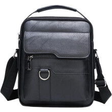 Μικρή δερμάτινη τσάντα ώμου Messenger Crossbody για άνδρες, ταξιδιωτικό γραφείο,