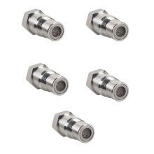 Adaptador de rosca M18X1.5 para accesorios automotrices, sensor de oxígeno de acero inoxidable (5 unidades)