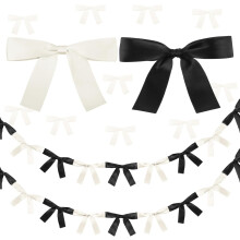 2 ghirlande di fiocchi pastello da 5 metri (16,4 piedi) – Compatibili con decorazioni per feste di compleanno per ragazze, baby shower, addii al
