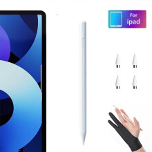 Stylus-Stift kompatibel mit Apple iPad 4 bis iPad Pro 2025, Schnellladefunktion und Neigungsempfindlichkeit