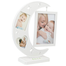 Ramă foto roz din plastic pentru decor, excelentă pentru a depozita fotografii prețioase, cum ar fi absolviri, petreceri de călătorie