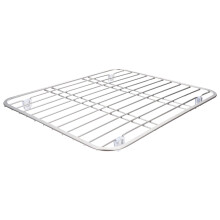 Escurridor de acero inoxidable, práctico organizador de almacenamiento para utensilios de cocina y vajilla.