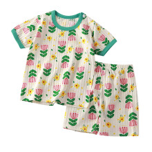 Itsun Toddler Pajamas,Toddler Kids Girls Boys Soft Comfy Print Raglan Sleepwear Pajamas Pjs 2pcs Set Green 18-24 Months