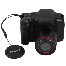TOYMYTOY svart digitalkamera med teleobjektiv for hjemmefotografering