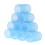 6.2" ABS Self Grip Hair Rollers, 10 Piece Set, Blue 1