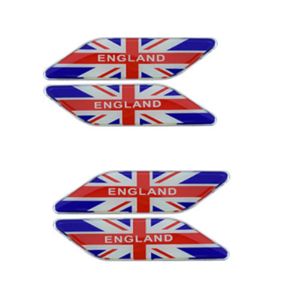 Usa Flag Car Sticker Metal France National Flag Emblem Decal Auto Accessories(Wwx) 9773935313132